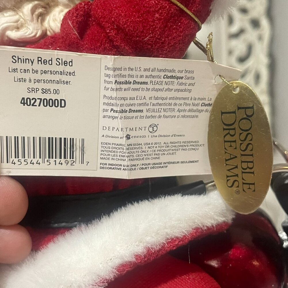 Motorcycle Santa Decor - Picture 14 of 16